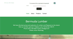 Desktop Screenshot of bermudalumber.com